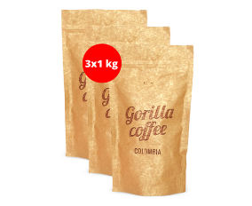 GORILLA Coffee Colombia Supremo 3 kg