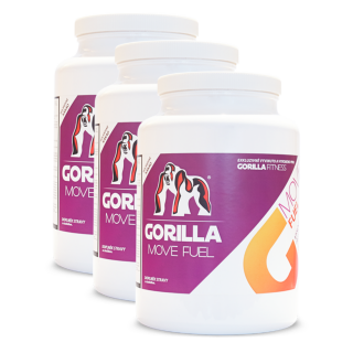 GORILLA MOVE Fuel 3x 450 g - kloubní výživa drink