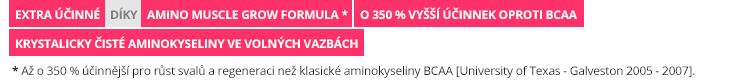 Hlavní přednosti GORILLA AMINO Fuel Hlavní přednosti GORILLA AMINO Fuel